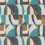 Harlequin Bodega Ink/Marine/Ochre Fabric