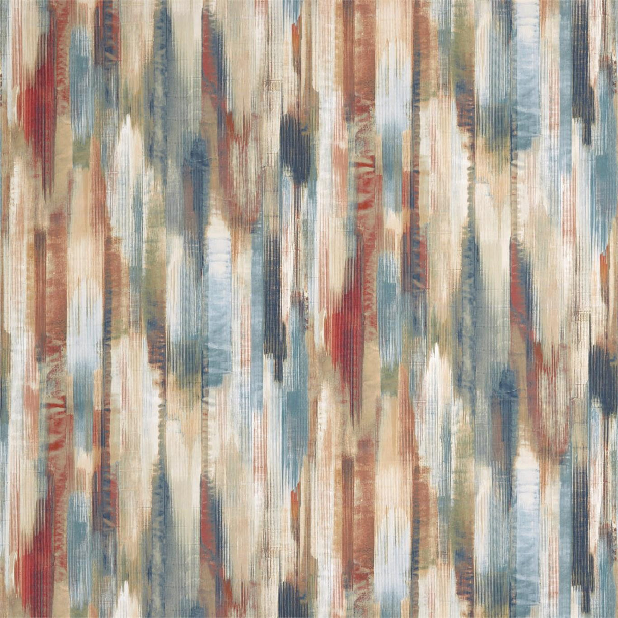 Harlequin Estrato Rust/Ruby/Nordic Blue Fabric