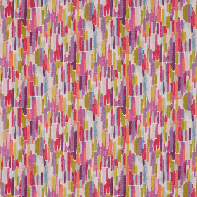 Harlequin Trattino Ocean/Lime/Fuchsia Fabric