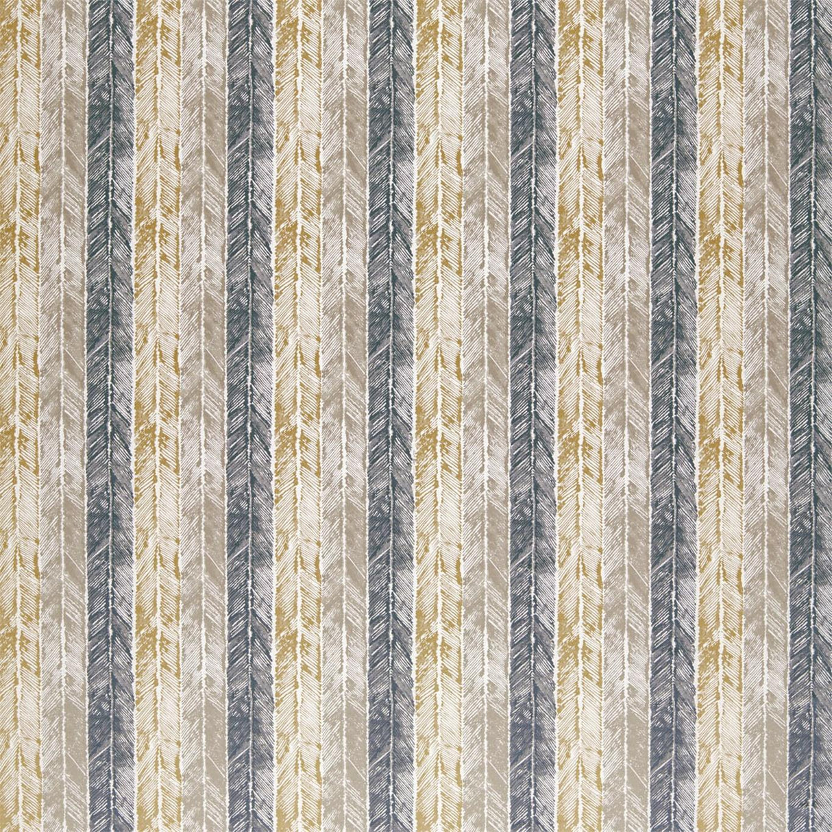 Harlequin Walchia Charcoal/Mocha/Brass Fabric