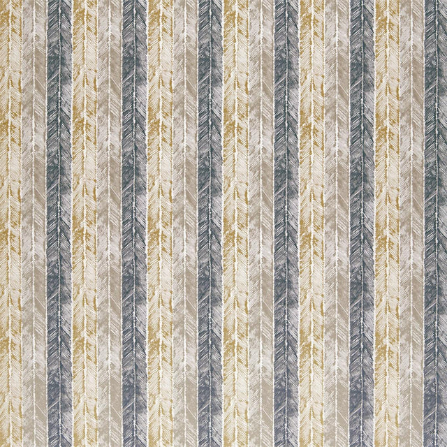 Harlequin Walchia Charcoal/Mocha/Brass Fabric