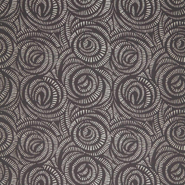 Harlequin Fractal Charcoal Fabric
