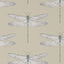 Harlequin Demoiselle Jute/Slate Wallpaper