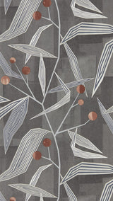 Harlequin Entity Bitter Chocolate Wallpaper