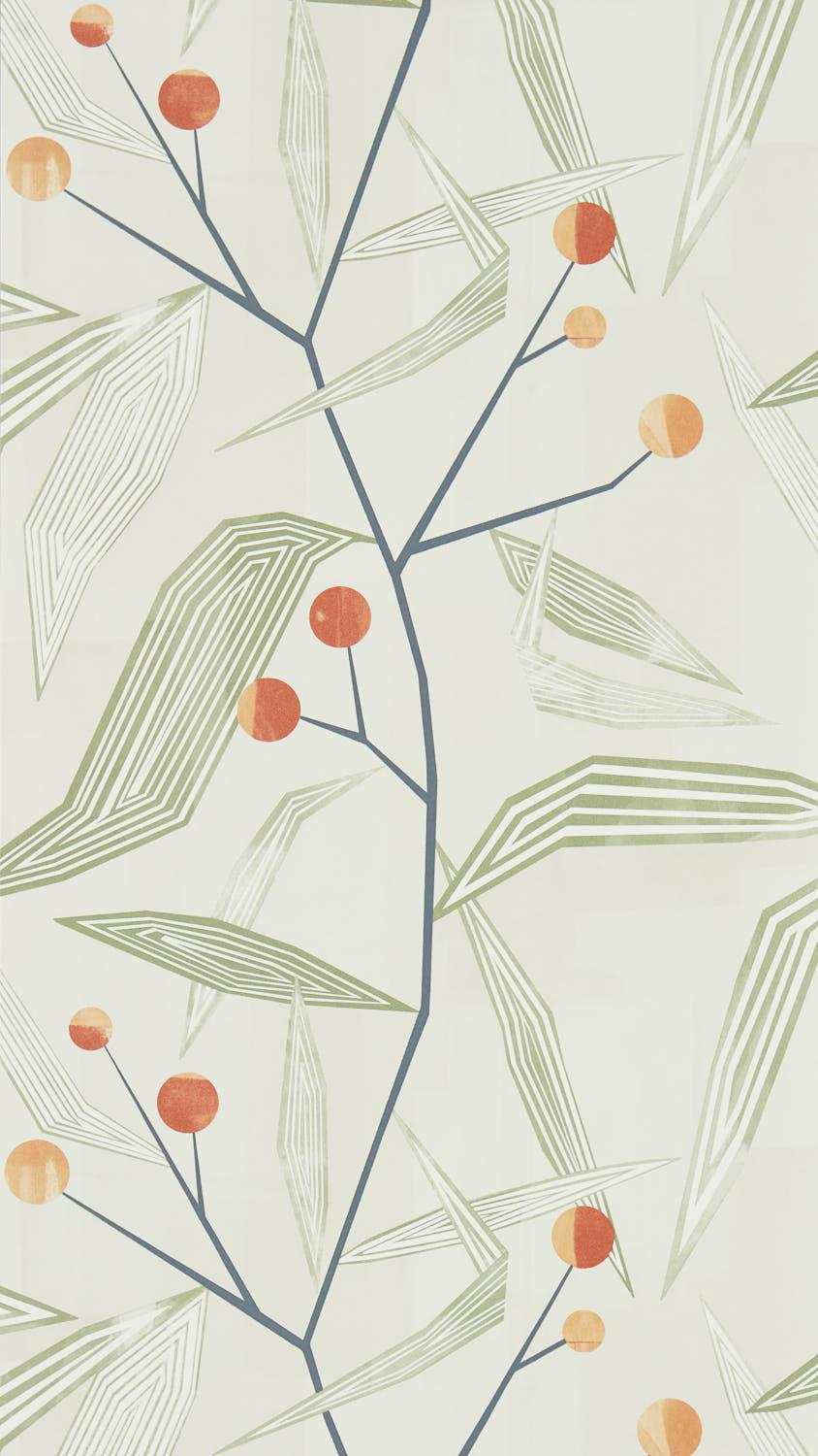 Harlequin Entity Brick/Ochre Wallpaper