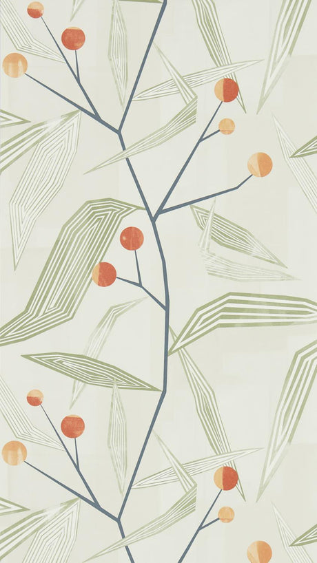 Harlequin Entity Brick/Ochre Wallpaper