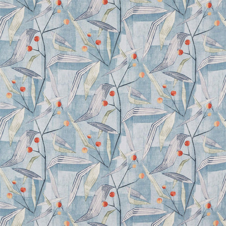 Harlequin Entity Brick/Denim Fabric