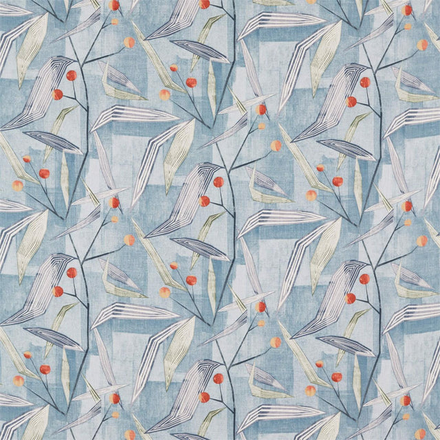 Harlequin Entity Brick/Denim Fabric