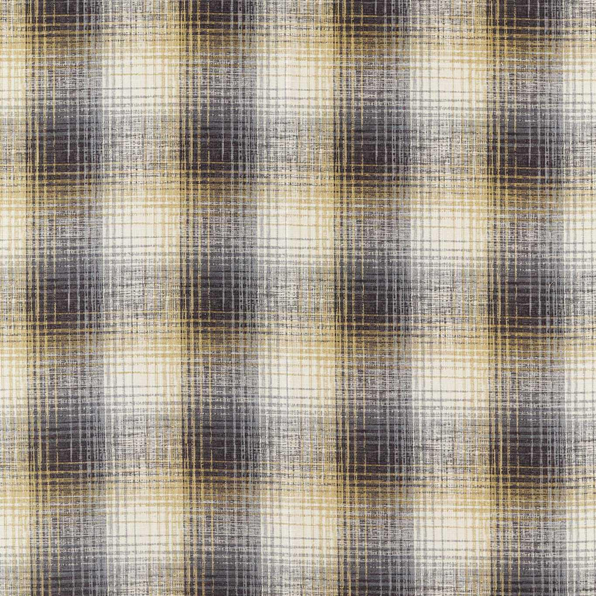 Harlequin Hamada Charcoal/Gold Fabric