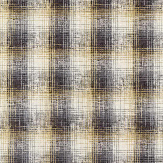 Harlequin Hamada Charcoal/Gold Fabric