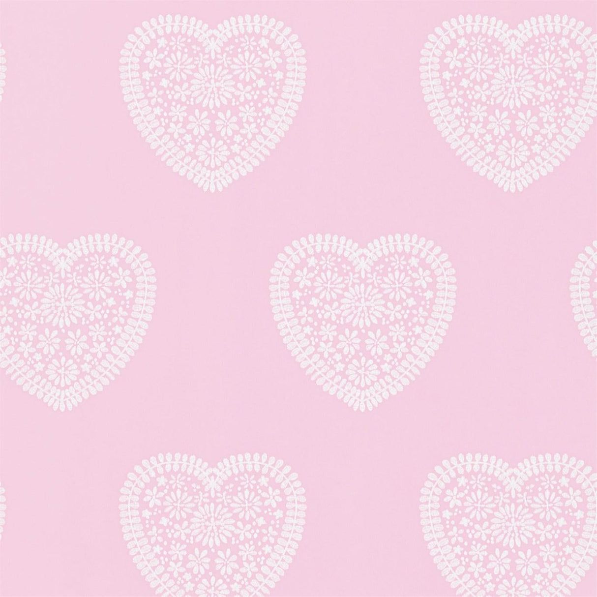Harlequin Sweet Heart Soft Pink Wallpaper