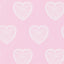 Harlequin Sweet Heart Soft Pink Wallpaper