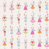 Harlequin Best of Friends Neutral Multi Wallpaper