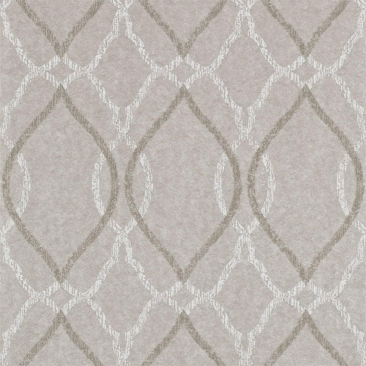 Harlequin Comice Platinum Wallpaper