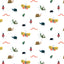 Harlequin Garden Friends Poppy/Ochre/Leaf Wallpaper
