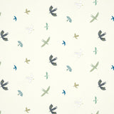 Harlequin Skies Above Duck Egg/Linen Wallpaper