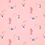 Harlequin Balancing Act Blossom/Raspberry/Grape Wallpaper