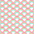 Harlequin Rainbow Brights Cherry/Blossom/Pineapple/Sky Wallpaper