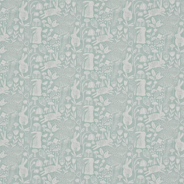 Harlequin Into The Meadow Duck egg Fabric