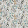 Harlequin Hide And Seek Linen/Duck Egg/Stone Fabric