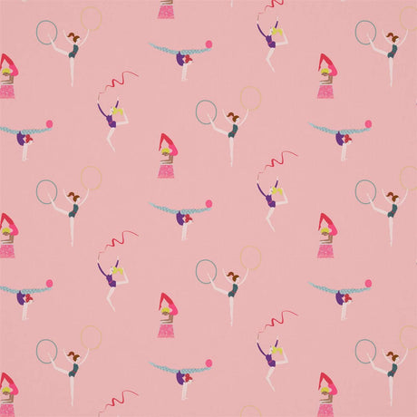 Harlequin Balancing Act Blossom/Raspberry/Grape Fabric