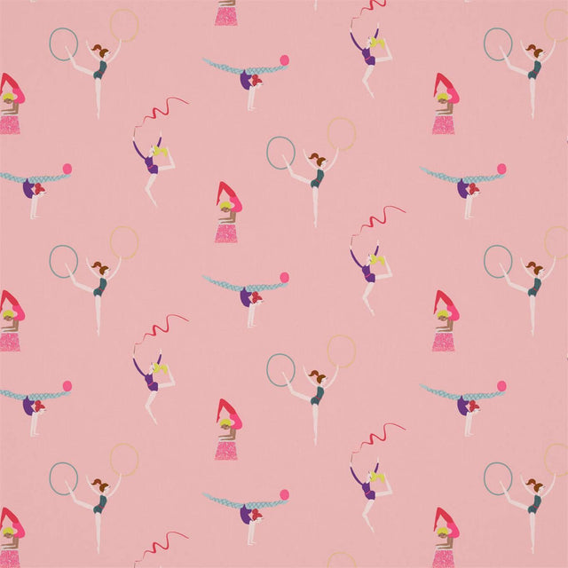 Harlequin Balancing Act Blossom/Raspberry/Grape Fabric