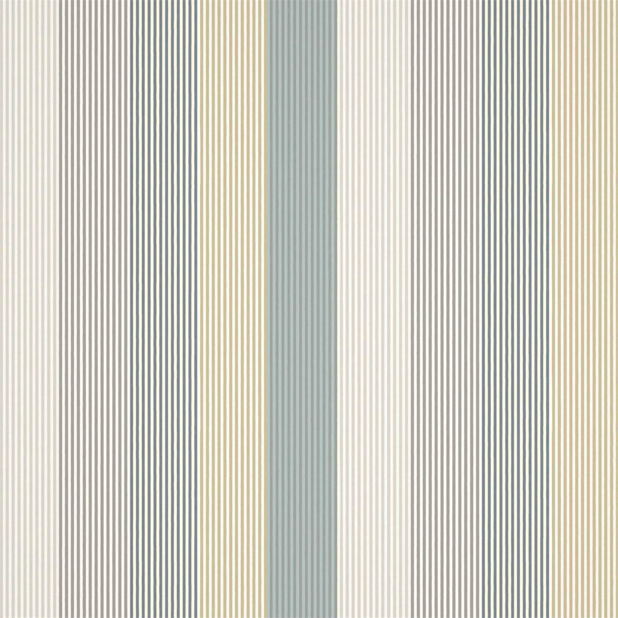 Harlequin Funfair Stripe Calico/Cloud/Pebble/Duckegg Fabric