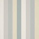 Harlequin Funfair Stripe Calico/Cloud/Pebble/Duckegg Fabric