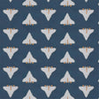 Harlequin Space Shuttle Apricot/Navy Fabric