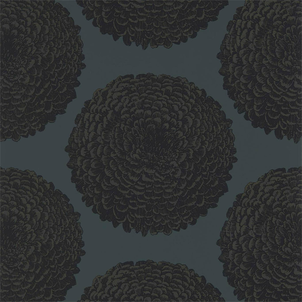 Harlequin Elixity Onyx Wallpaper