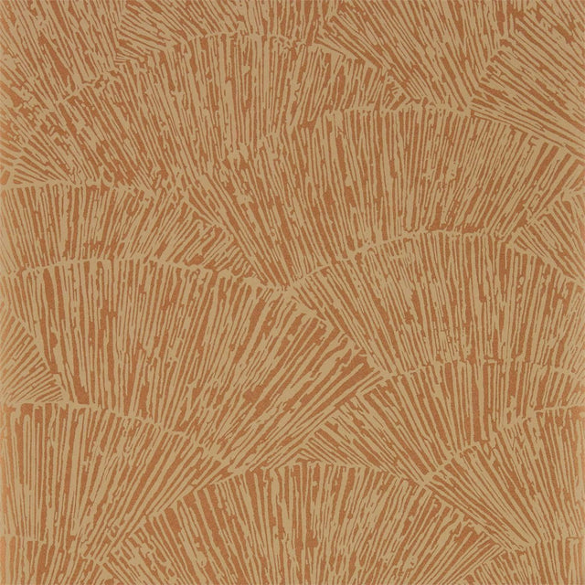 Harlequin Tessen Copper Wallpaper