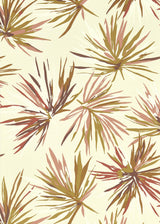 Harlequin Aucuba Gold/Rosewood/Parchment Wallpaper