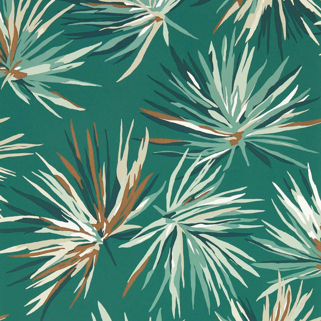 Harlequin Aucuba Forest/Copper Wallpaper
