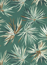 Harlequin Aucuba Forest/Copper Wallpaper