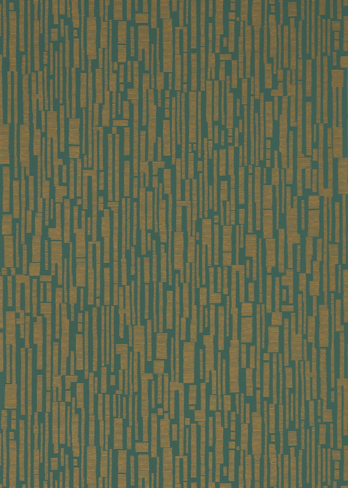 Harlequin Series Forest/Copper Wallpaper