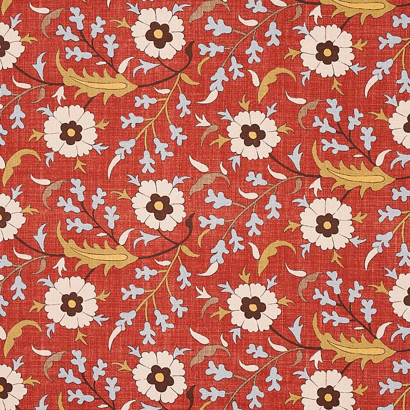 Schumacher Floralia Pompeii Fabric