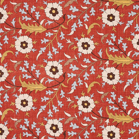 Schumacher Floralia Pompeii Fabric