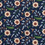 Schumacher Floralia Indigo Fabric