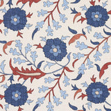 Schumacher Floralia Parchment Fabric