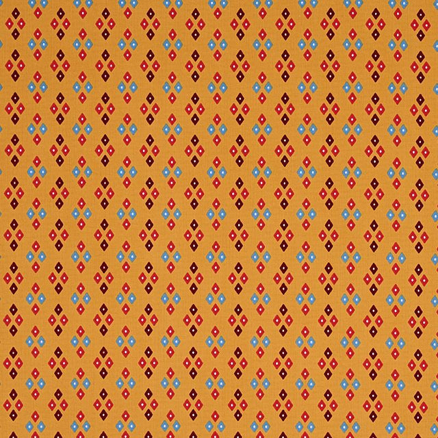 Schumacher Anastasia Mustard Fabric