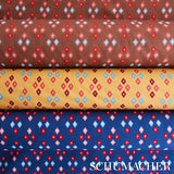 Schumacher Anastasia Blue Fabric