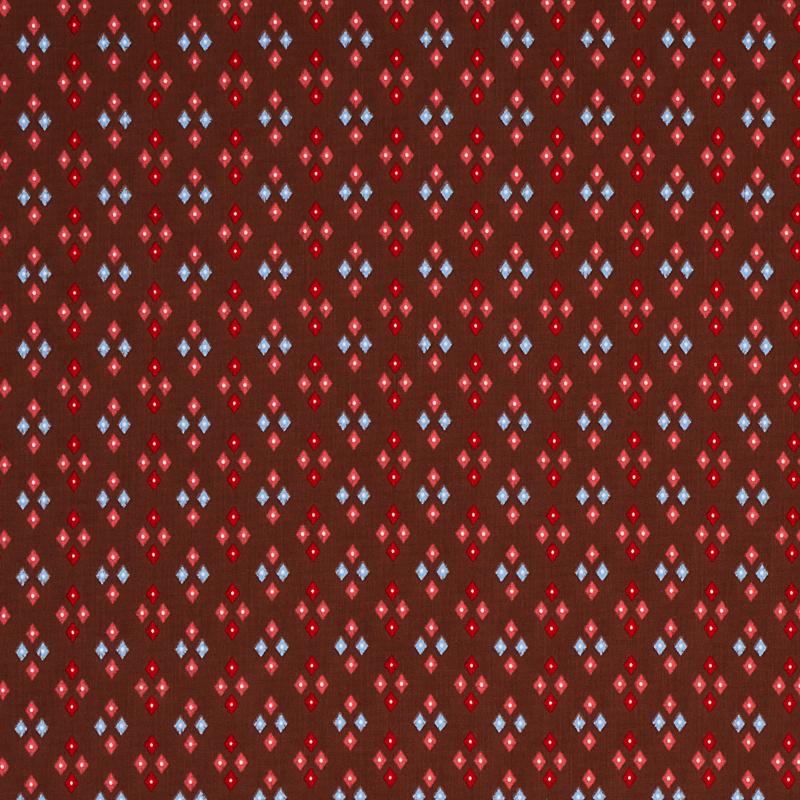 Schumacher Anastasia Chocolate Fabric