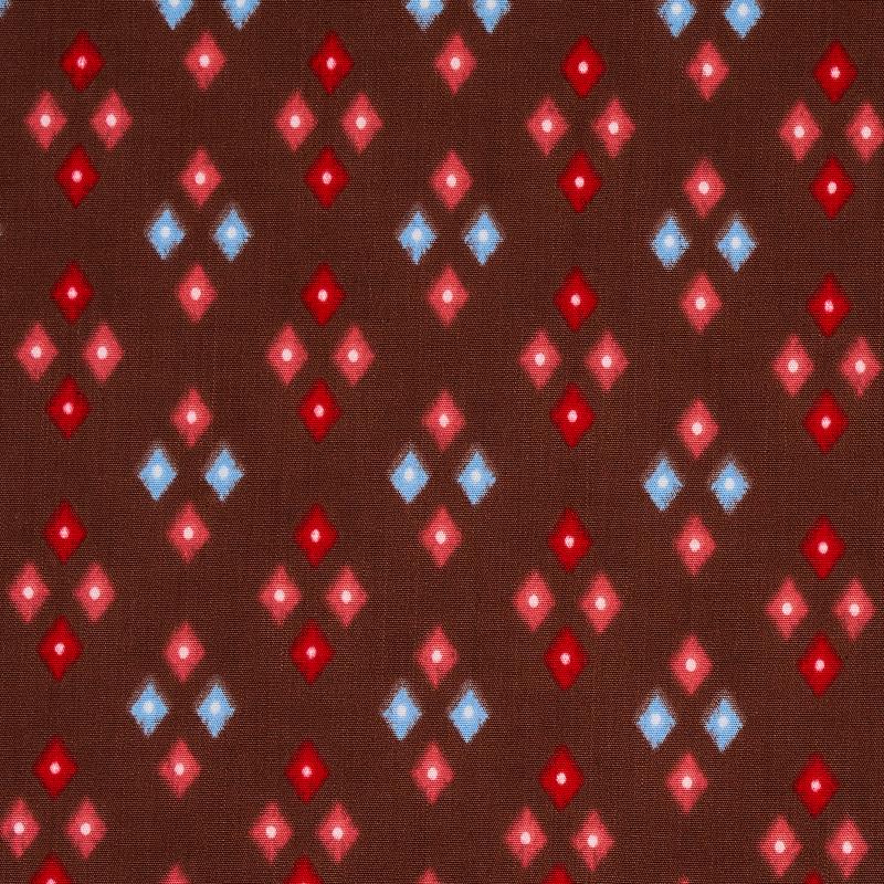 Schumacher Anastasia Chocolate Fabric