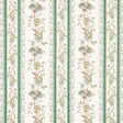 Schumacher Elena Paisley Stripe Green Fabric