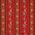 Schumacher Elena Paisley Stripe Pompeii Fabric