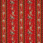 Schumacher Elena Paisley Stripe Pompeii Fabric