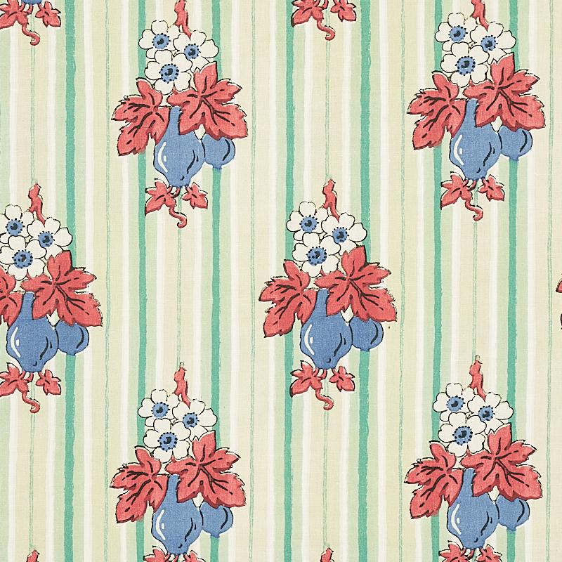 Schumacher Turnip Mint Fabric