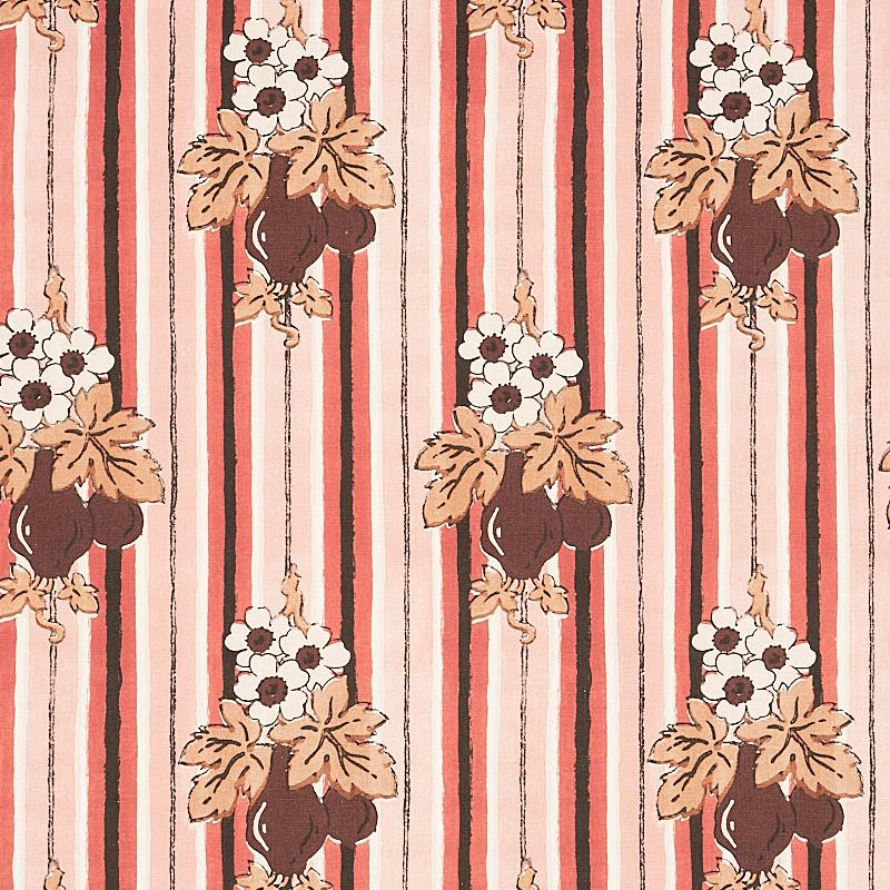 Schumacher Turnip Carnation Fabric