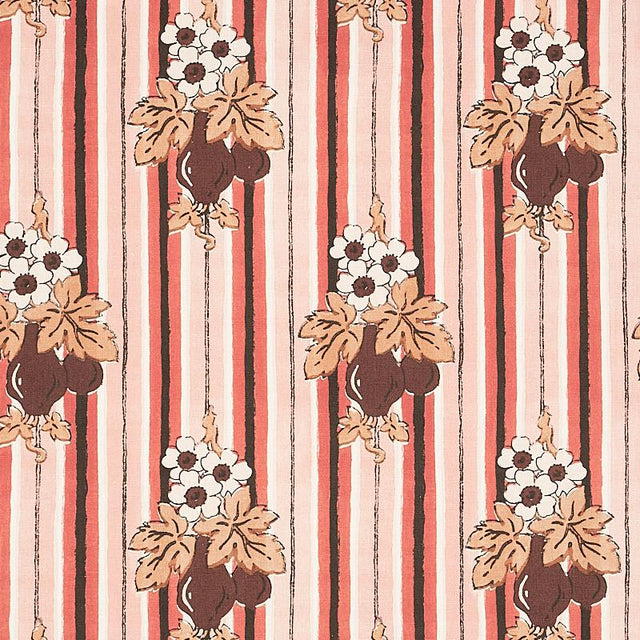 Schumacher Turnip Carnation Fabric