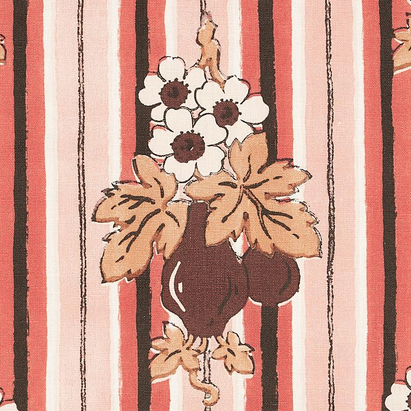 Schumacher Turnip Carnation Fabric